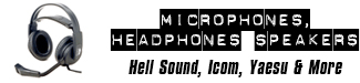 Microphones, Headphones, Speakers, and extras