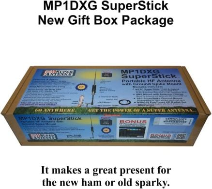 Super Antenna MP1DXG HF Portable Antenna with Ground Mount ham