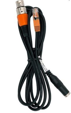thumbnail image 2 of Heil Sound CC-1-IM Icom Modular Microphone Cable - 8 Foot Icom To XLR 4 Pin Female With PTT Jack 2 of 9