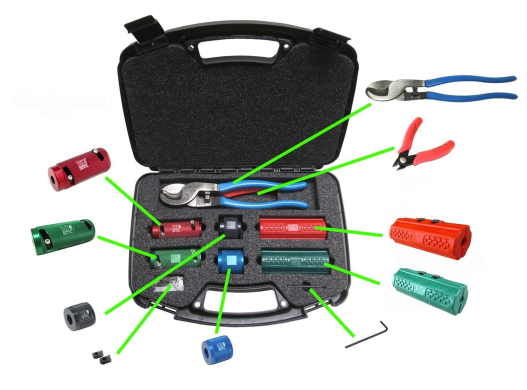DX Engineering UT KIT4 Complete Coax Cable Tool Kits DXE UT KIT4 DX Engineering Antenna Accessories at 346.80 Ham Radio