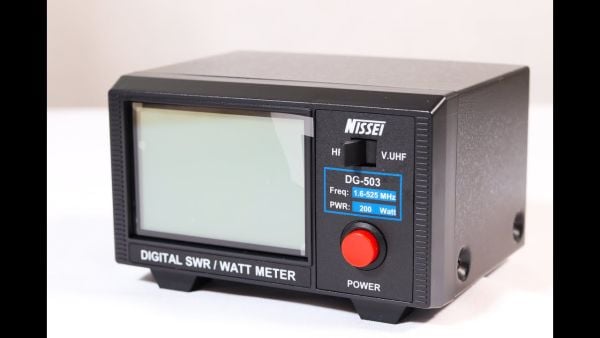 MyDEL Nissei DG-503 Digital Display SWR/Power Meter (MFJ-849) SWR