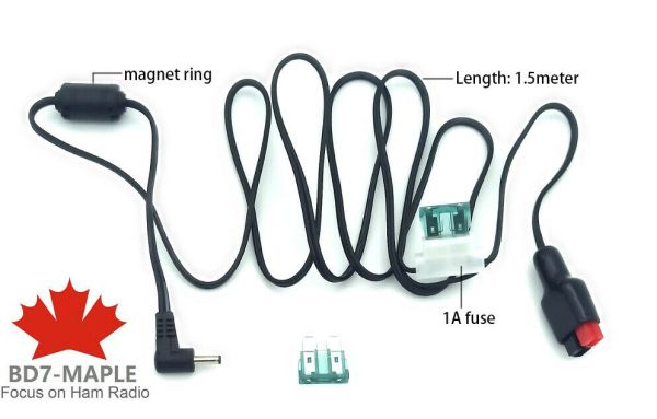 DC Power cord cable for ICOM AH-705 antenna Tuner fit