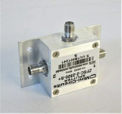MINI CIRCUITS SPLITTER 10hZ TO 2500mhz FOR SDR SWITCH