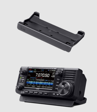 MBF-705 Desktop Holder Desktop holder for IC-705 Icom IC-705 at