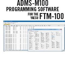 ADMS-M100 Programming Software Only for the Yaesu FTM-100