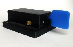 Blue Lightweight Single Paddle Morse Code Key