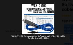 WCS-D5100-USB PROGRAMMING SOFTWARE FOR ID-5100 COMES WITH USB-29