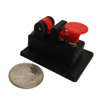 NEW Pocket Sized Nano Morse Code Key For QRP & Portable Ops. CW-25-811-P