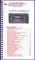 Yaesu FTM-400DR / DE Mini-Manual