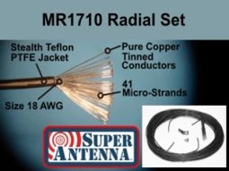 MR1710 SuperWire Radial Set for 17-15-12-10 meters