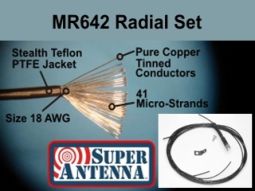 MR642 SuperWire Radial Set for 6m-4m-2m and 70cm bands