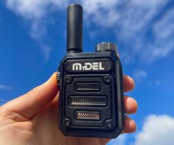 MyDEL G63 UHF  (400 - 480MHz) Mini 2 way Radio - With Programming Cable & Earphone.