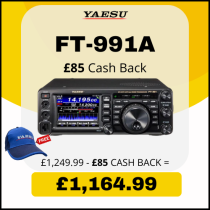 Yaesu FT-991A All-Mode "Field Gear" Transceiver - £85 Cashback! Plus FREE Yaesu Hat
