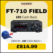 Yaesu FT-710 Field (No Speaker) - HF/70MHZ/50MHz SDR Transceiver - £85 Cashback and Free Hat!