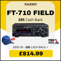 Yaesu FT-710 Field (No Speaker) - HF/70MHZ/50MHz SDR Transceiver - Free Yaesu Hat & £85 CASHBACK