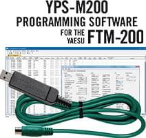 YPS-M200 Programming Software and USB-77 cable for the Yaesu FTM-200DR