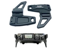 MyDEL Foldable Radio Stand Bracket Aluminum For YAESU FT-818ND and 817ND