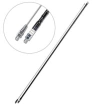 10M MOBILE WHIP 3/8 THREAD BLACK (Ham Stick)