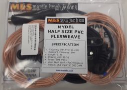 MyDEL Half Size G5RV 40-20-15-10M HF Dipole Kit 51' Long Flexweave