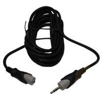 1/8" (3.5mm) Stereo M-F Extension Cord
