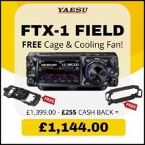 Yaesu FTX-1 Field - 10W All-Band All-Mode SDR Transceiver + Free Guard & Fan + £255 Cashback