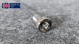 Acorn Dual-Band Ham Antenna (SMA Female) – 145/440MHz, Handmade with Nitinol Wire