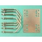 3" x 3" CROSSOVER OR INLINE MOUNTING T316 STAINLESS STEEL