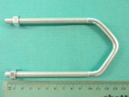 2" 'V' Bolt x M8 x 4" - BE913