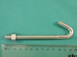 J Bolt 140mm x 3/8" W x 90mm Thread - BE916