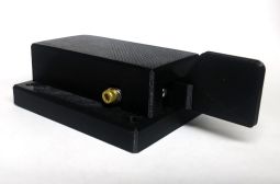 Black Lightweight Single Paddle Morse Code Key