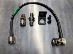 Armoloq RF Package BNC Male Right Angle - TNC Male w/ Bulkhead
