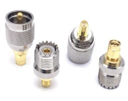 Chelegance PL-259(SO-239)/SMA adapters kit, (4 pcs/set) 