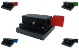 CW Morse Single Paddle Morse Key with Steel Base