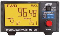 NEW Nissei DG-103 MAX Digital Display SWR/Power Meter With Peak Hold