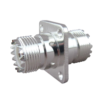 DX Engineering Silver Plated Female Secure Mount Bulkhead Connectors DXE-UHF-FDFB-KIT