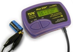 Atlas ESR PLUS - Capacitance and Equivalent Series Resistance Meter with Audible Alerts (Model ESR70)