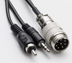 8 Pin foster to 1/8in (3.5mm) TRS and RCA for FLEX-6400(M) or FLEX-6600(M)