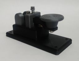 Lightweight Grey Micro Morse Code Key