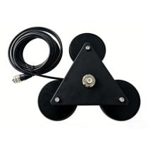 CHELEGANCE JMOUNT-3HD HEAVY DUTY TRIPLE MAGNET ANTENNA MOUNT, SO239, 5M RG58, PL259