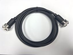 Hand-Made 2m RG-58 PL-259 Patch Cable with High Quality Compression-Fit Connectors
