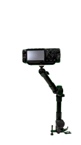 Lido L-MAX 2.0-CAM seat bolt mount for the Yaesu FTX-1, Icom IC-705, and Icom IC-7100.