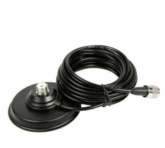 Chelegance MAGNETIC ANTENA MOUNT, 5M of RG58 CABLE, 140MM DIAMITER BASE