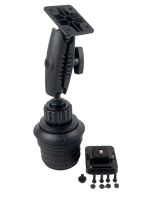 Heavy Duty Cup Holder Mount With QR Face Plate