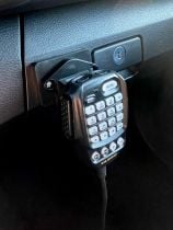 Lido Button Type (Yaesu) Adhesive Microphone Mount With Locking Face