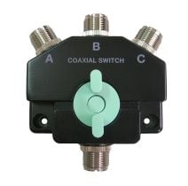 MyDEL CO-301M 3-Way Deluxe Heavy Duty Coax Switch 1kW