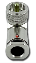 MESSI & PAOLONI Right Angle PL259 Type for Airborne 10, Ultraflex