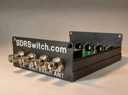 SDR 4 port Switch 0-70MHz 100W RXin RXout