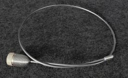 Acorn Dual-Band Ham Antenna (SMA Male) – 145/440MHz, Handmade with Nitinol Wire