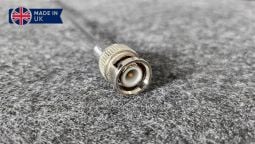 Acorn Dual-Band Ham Antenna (BNC-Male) – 145/440MHz, Handmade with Nitinol Wire