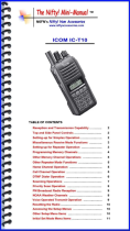 Nifty Mini Manual - Icom IC-T10